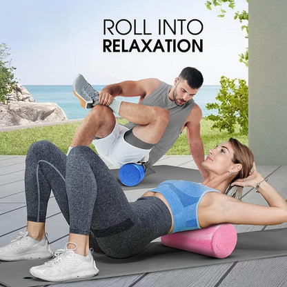 ProFlex High-Density Foam Roller: Ultimate Back & Stretching Companion