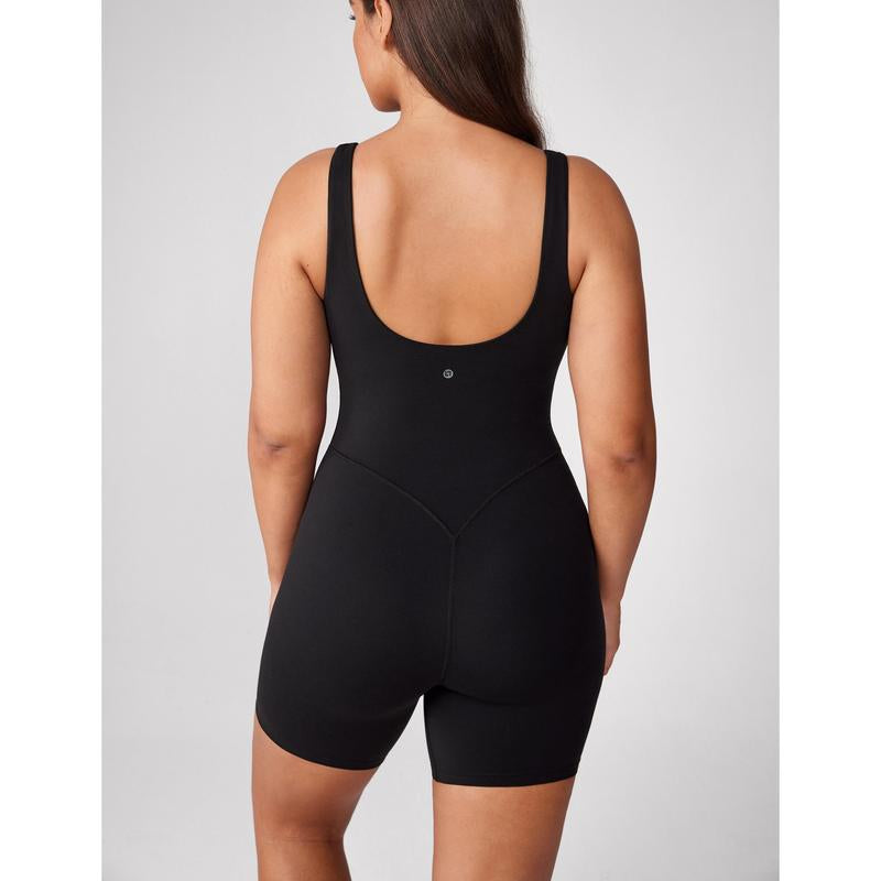 Hugcurve V Neck Workout Romper