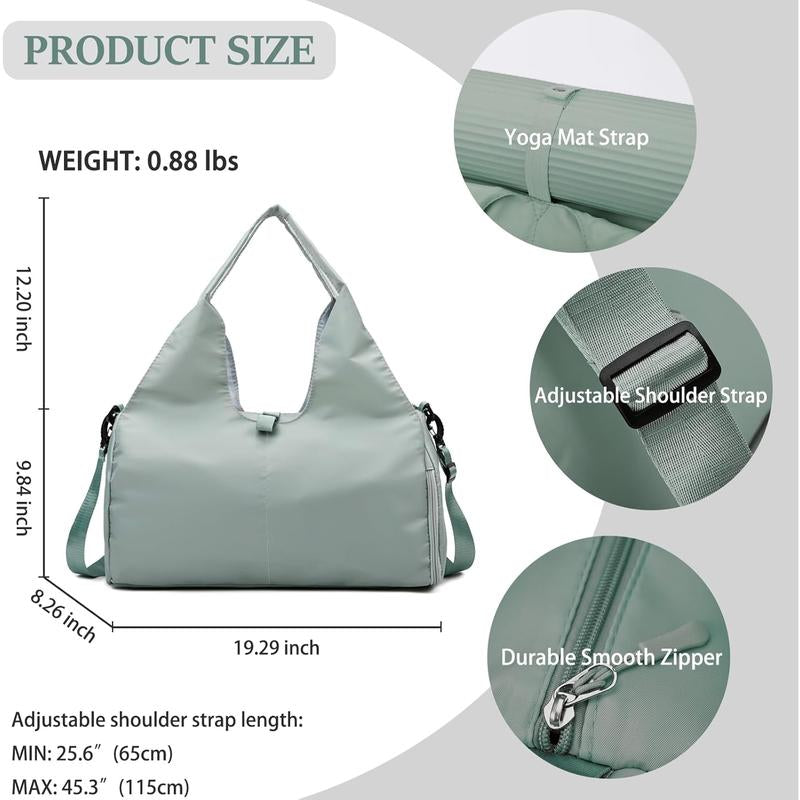 Light & Breezy Yoga Mat Bag: Portable Tote for Women’s Yoga & Pilates