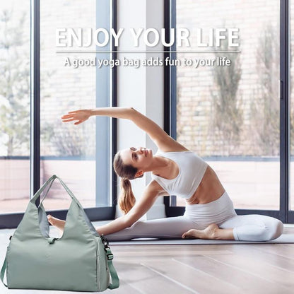 Light & Breezy Yoga Mat Bag: Portable Tote for Women’s Yoga & Pilates