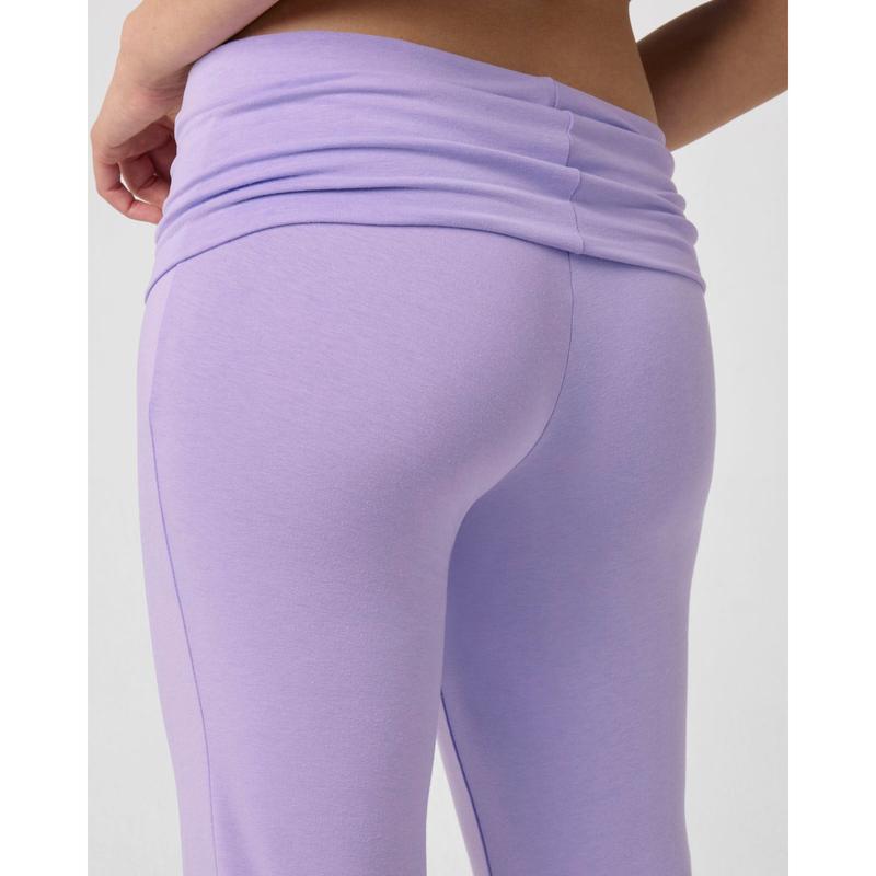 YogaCozy Cotton Foldover Pants: Ultimate Comfort & Style